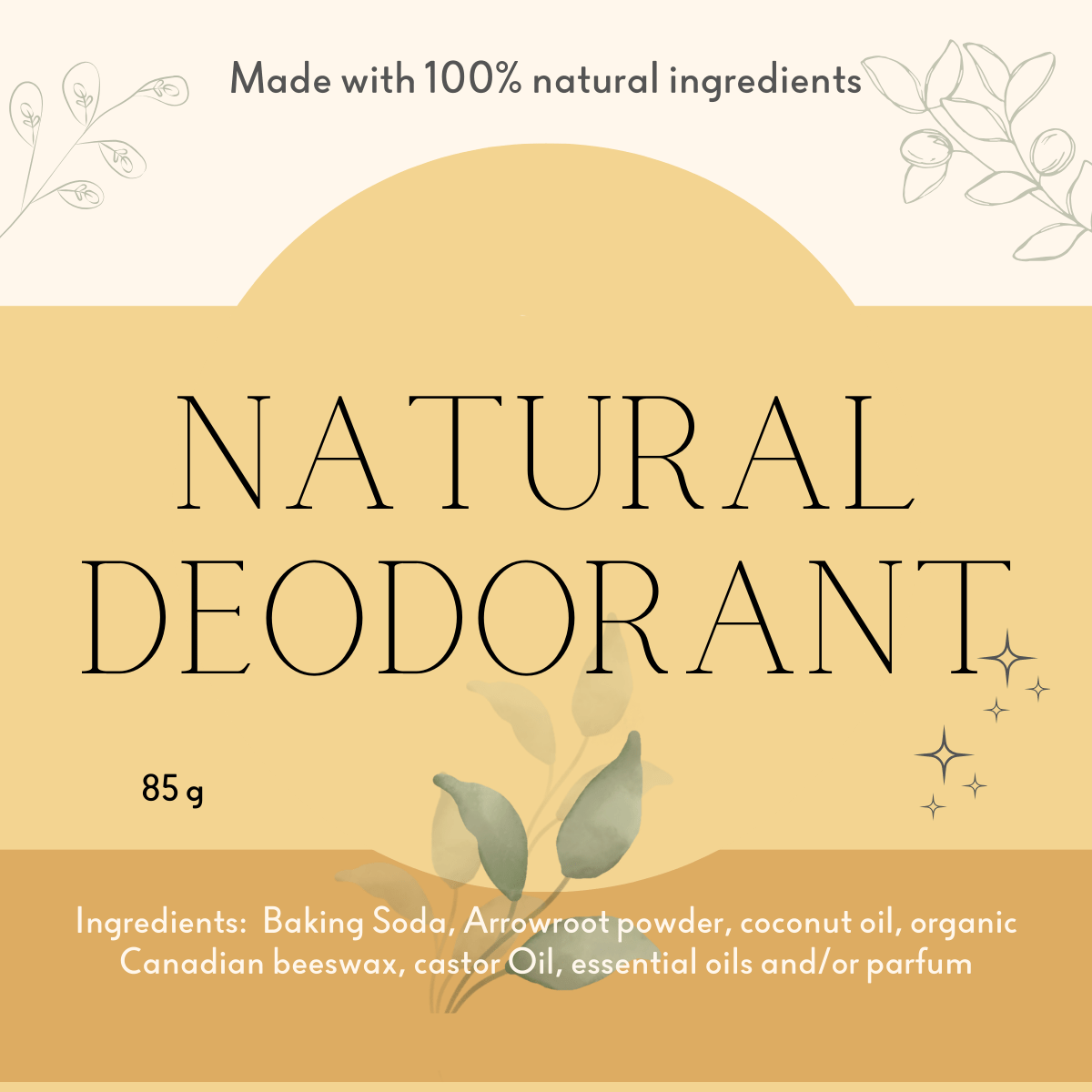 Deodorant Kit (Natural)